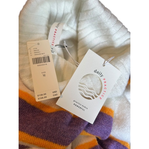 NWT Anthropologie Daily Practice Karigan Midi Sweater Dress New Size M - Picture 7 of 9